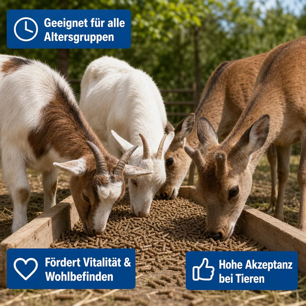Wildtierfutter 25kg, Rehfutter, Hirschfutter, Ziegenfutter, Ergänzungsfutter