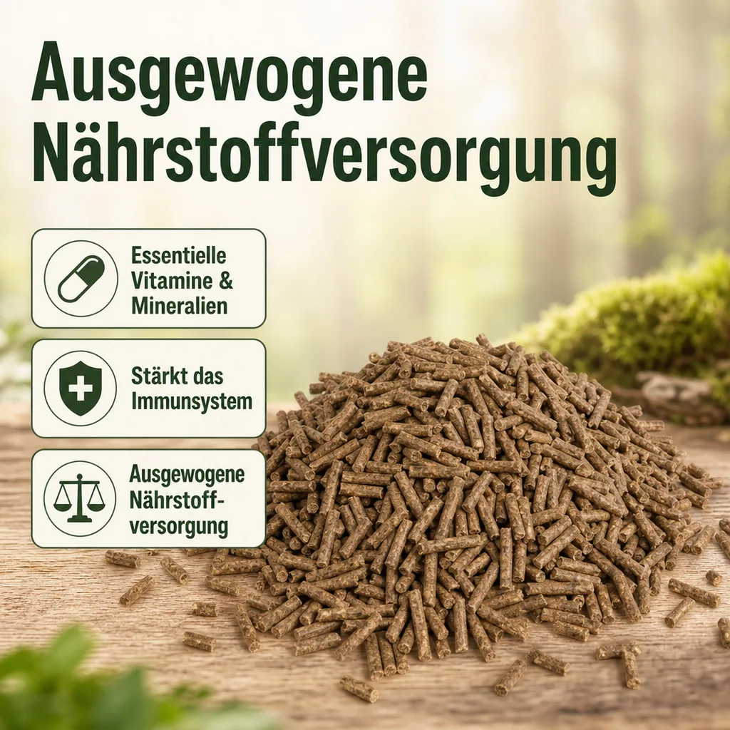 Wildtierfutter 25kg, Rehfutter, Hirschfutter, Ziegenfutter, Ergänzungsfutter