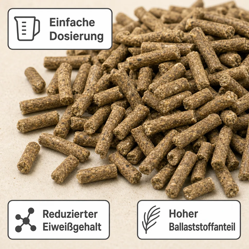 Wildtierfutter 25kg Pellet, Spezialfutter Pflanzenfresser, Vitaminreich