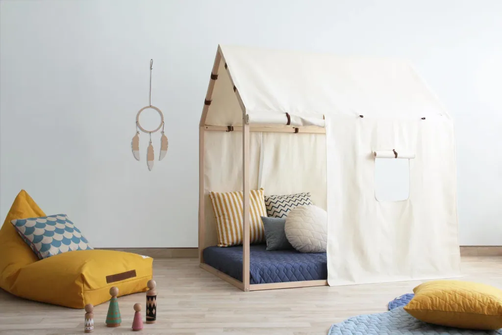 Nobodinoz Sitzsack / Sitzkissen Oasis Farniente gelb