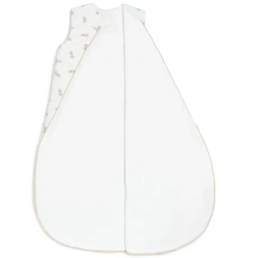 Nobodinoz Babyschlafsack "Cocoon" Flore weiß mit Blüten, Größe: 6 - 18 Monate