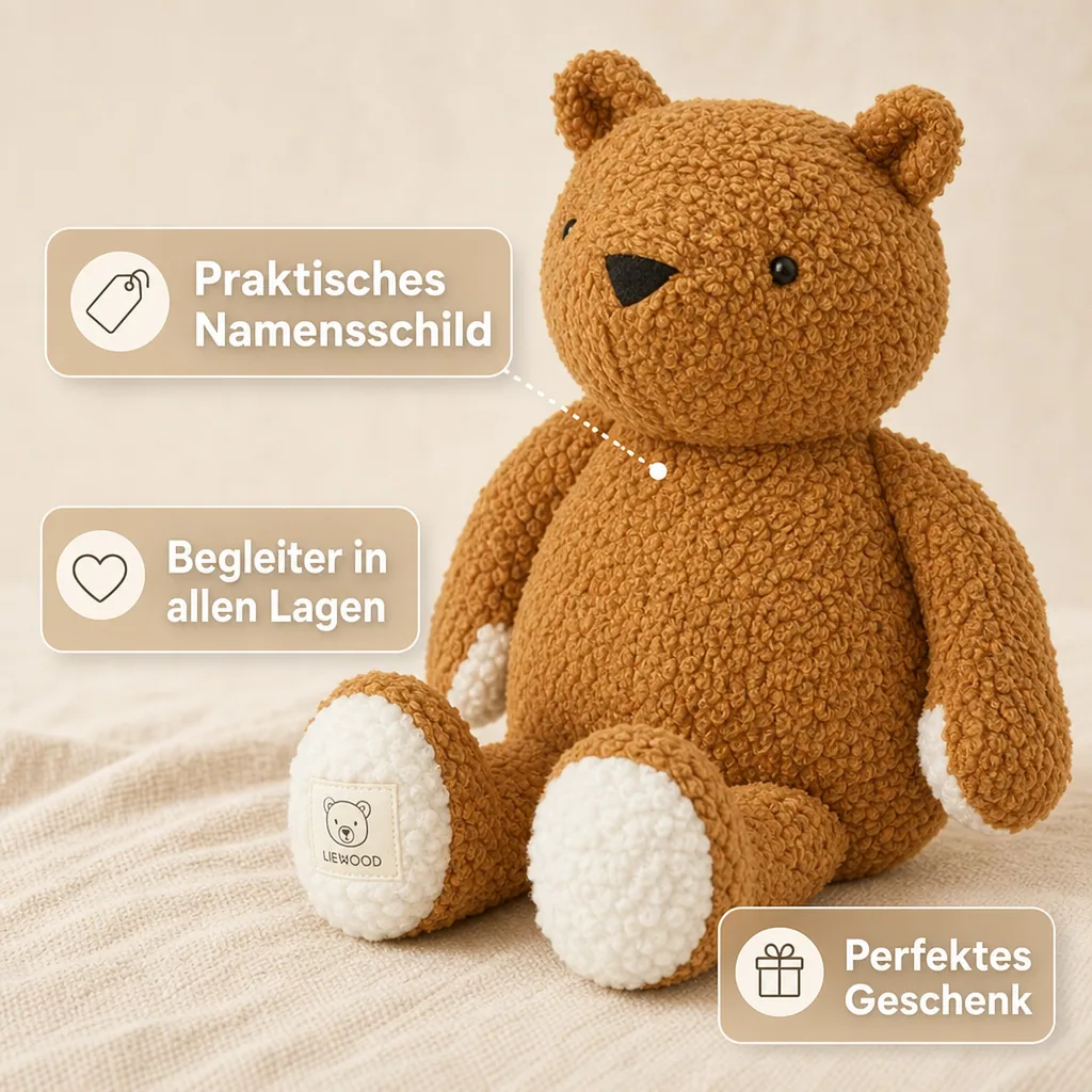 Liewood "Barty" Kuscheltier Bär beige