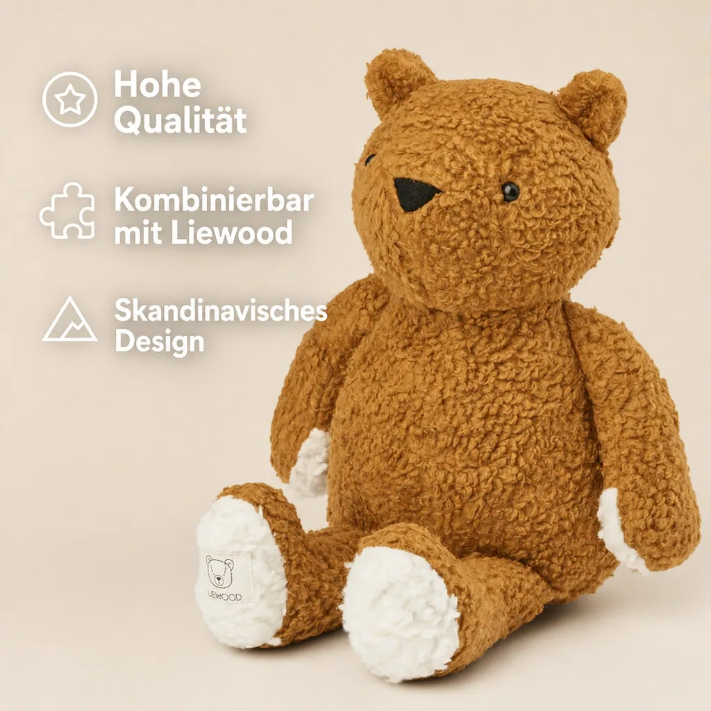 Liewood "Barty" Kuscheltier Bär beige