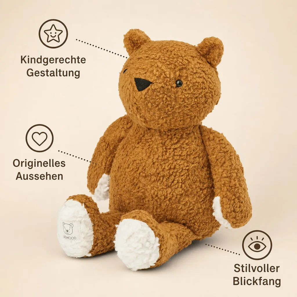 Liewood "Barty" Kuscheltier Bär beige
