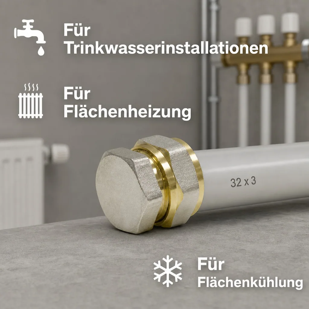 Schraubfitting Stopfen 32 x 3