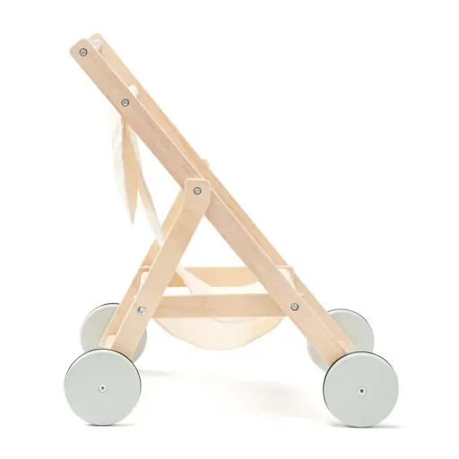 Kids Concept Puppen Buggy Holz natur