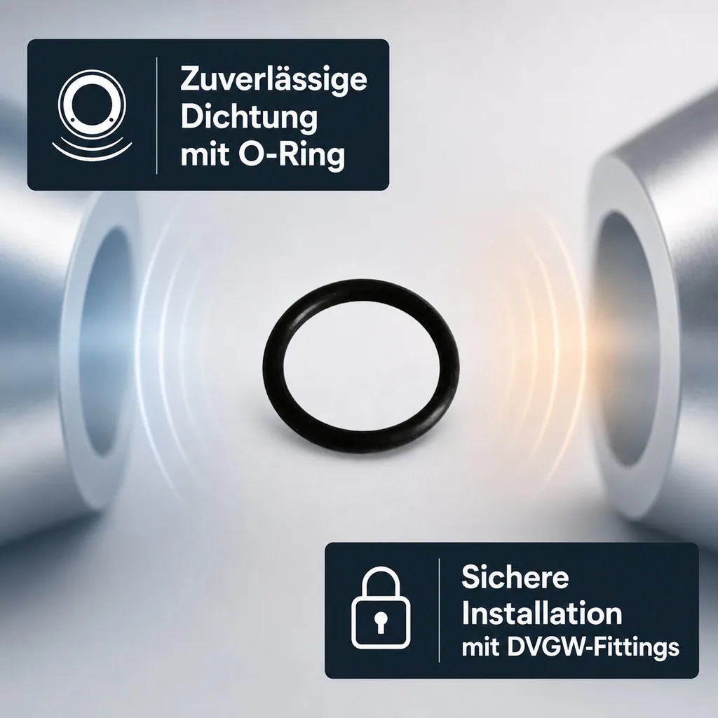 Schraubfittings DVGW O-Ring 20