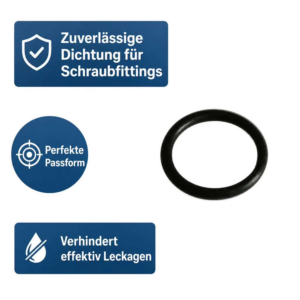 O-Ring Ersatz, 32mm Schraubfitting, DVGW Dichtung
