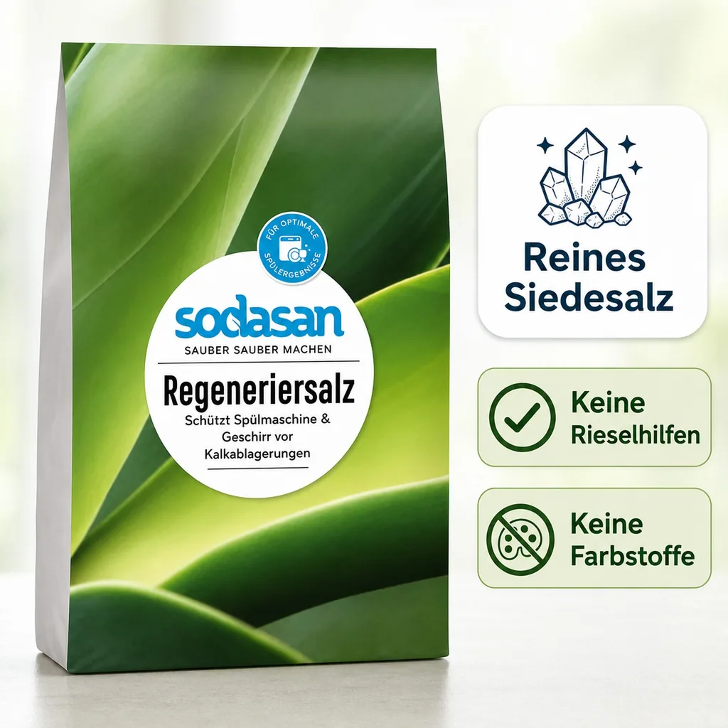 SODASAN Regeneriersalz 2kg im Papierbeutel Spülmaschine