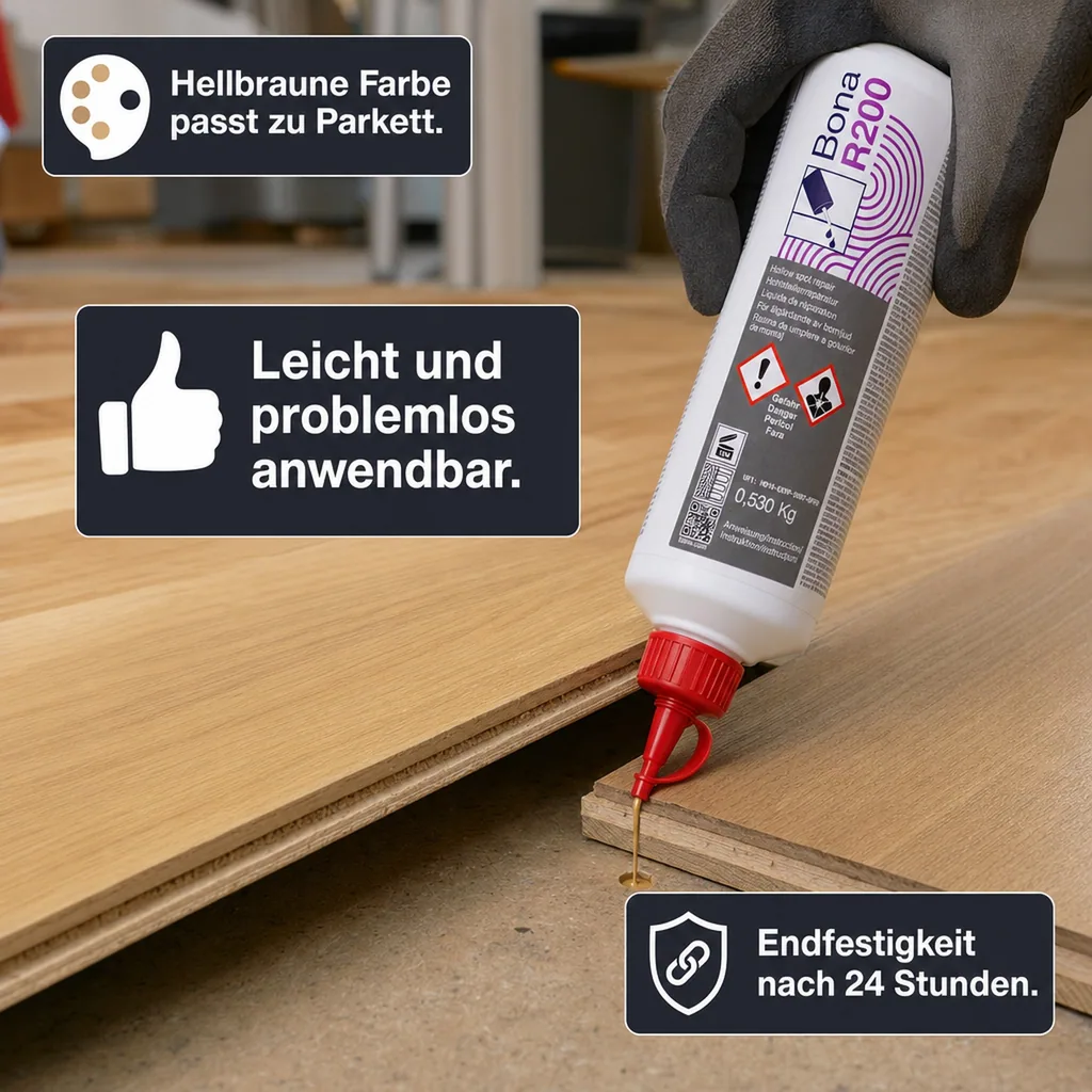 BONA R200 1-K Füllmasse 530 g Unterspritzen von Hohlstellen