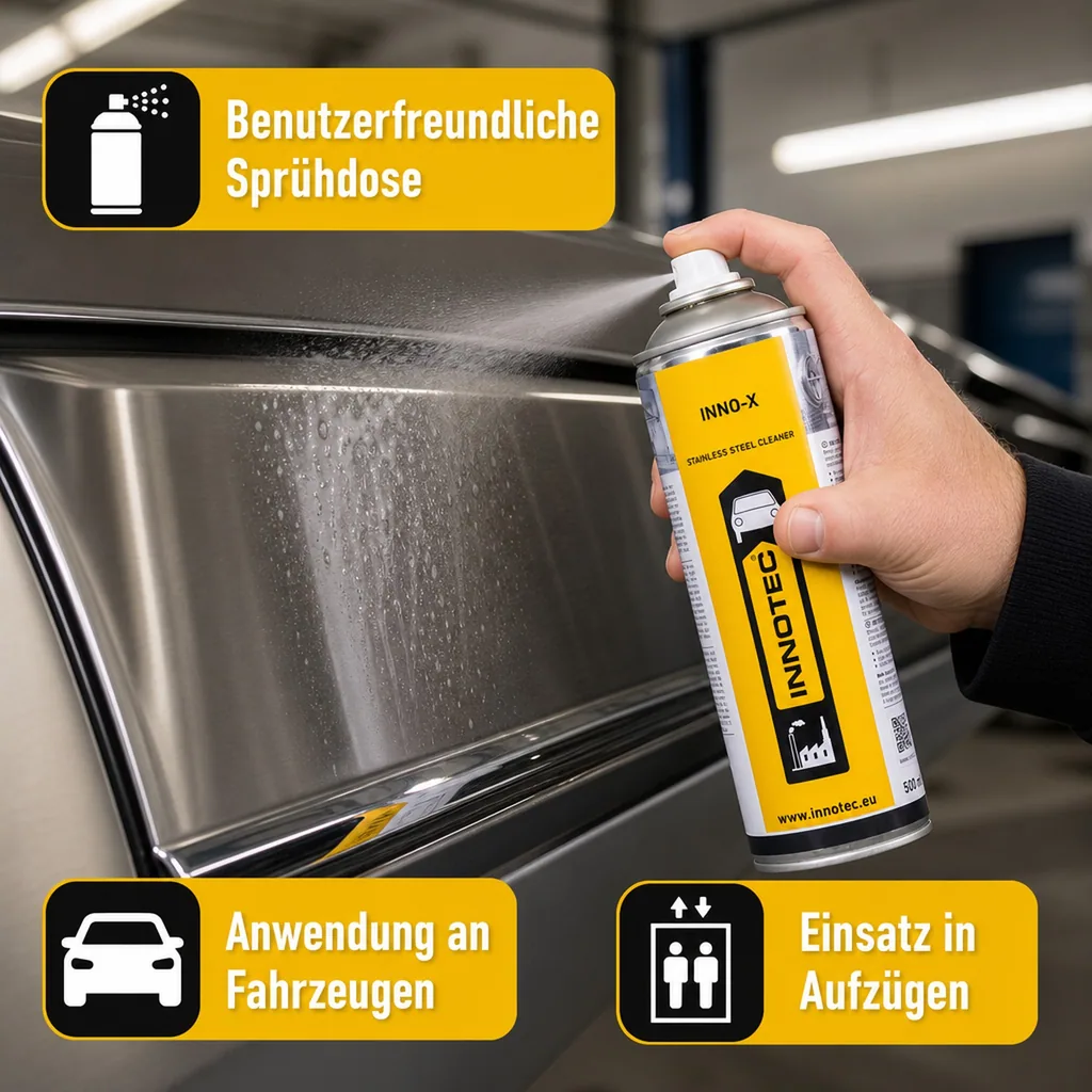 INNOTEC Inno-X Edelstahl/Chrom/Alupflege 500 ml