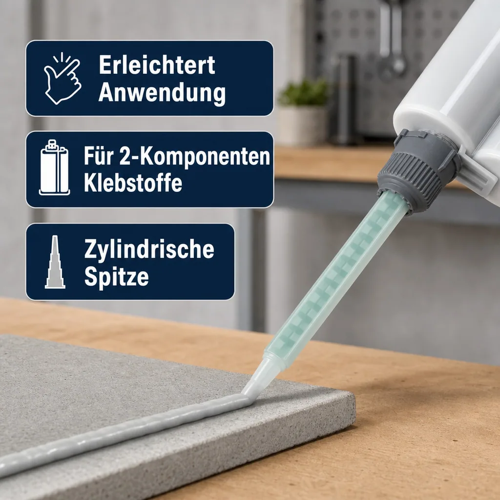 FENOPLAST Mischdüse 12 Stück für  Doppelkartuschen