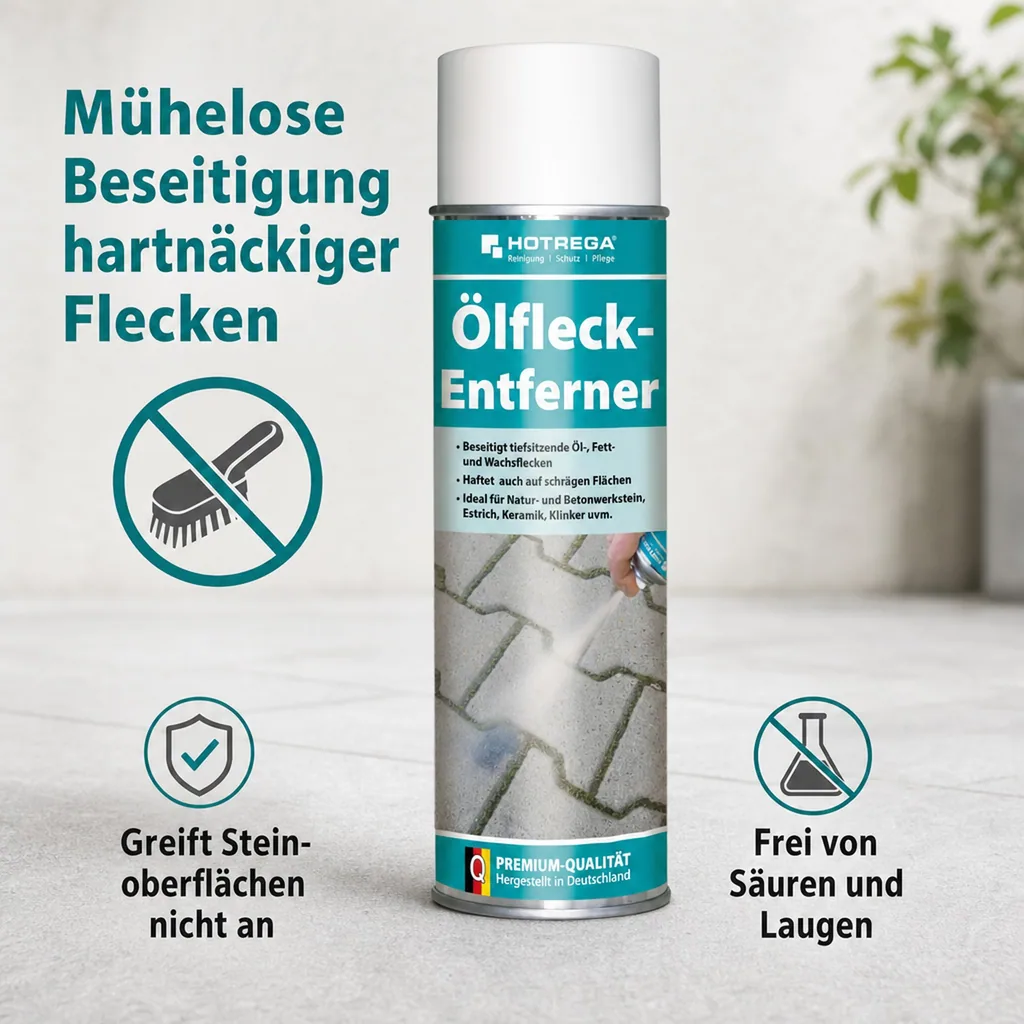HOTREGA Ölfleck Entferner 500 ml Spraydose