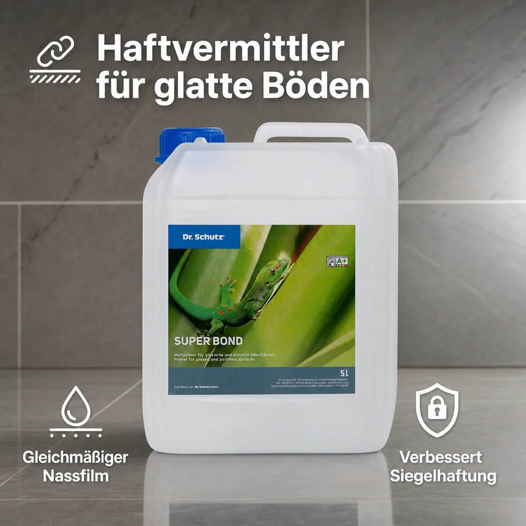 DR. SCHUTZ Super Bond 5 Liter Haftvermittler Haftprimer für polierte und glasierte Keramik- und Steinböden