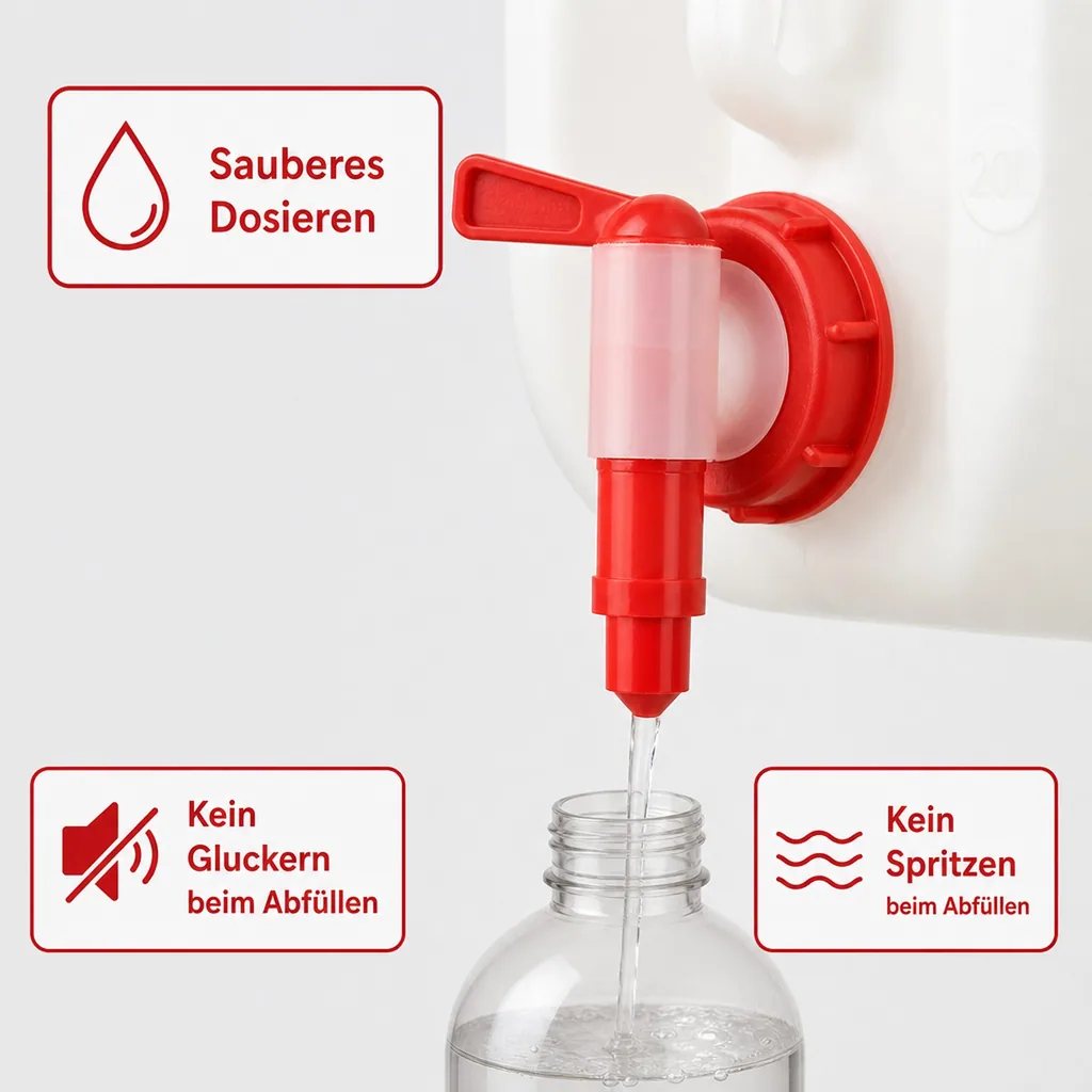 SONETT Auslaufhahn für 20 Liter Kanister