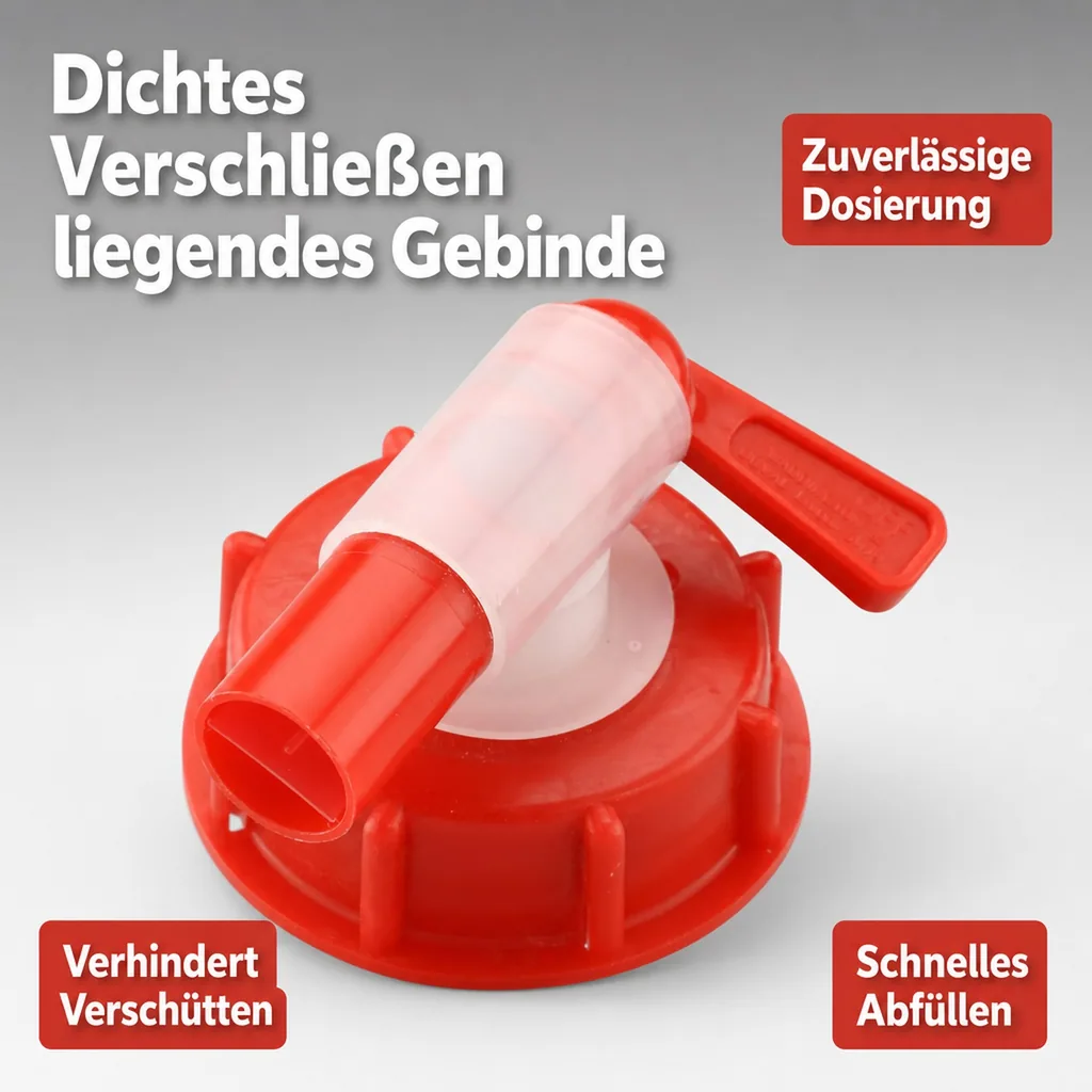 SONETT Auslaufhahn für 20 Liter Kanister