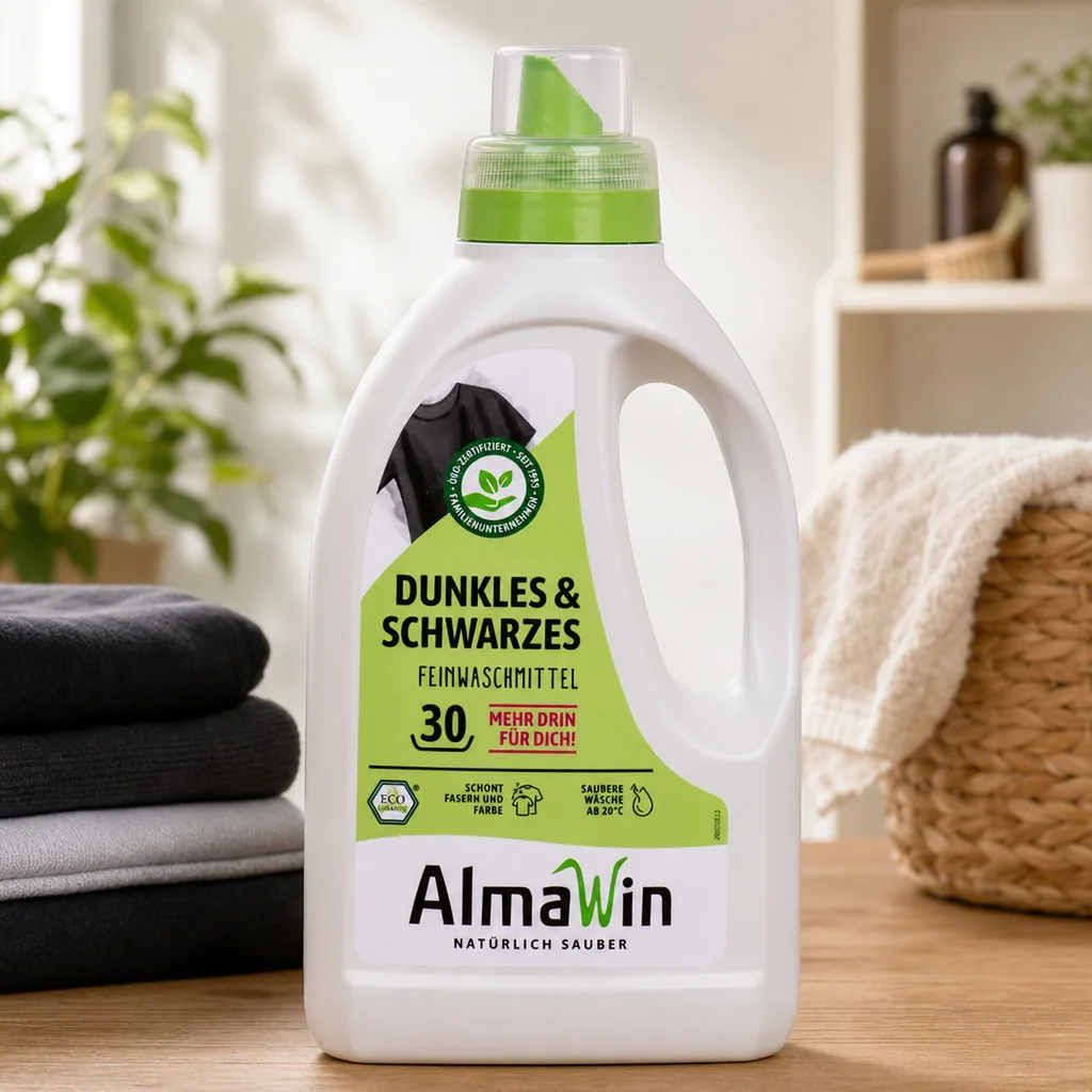 ALMAWIN Waschmittel für Dunkles und Schwarzes 750 ml