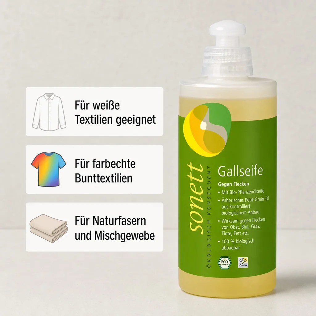 SONETT Gallseife 300ml gegen Flecken