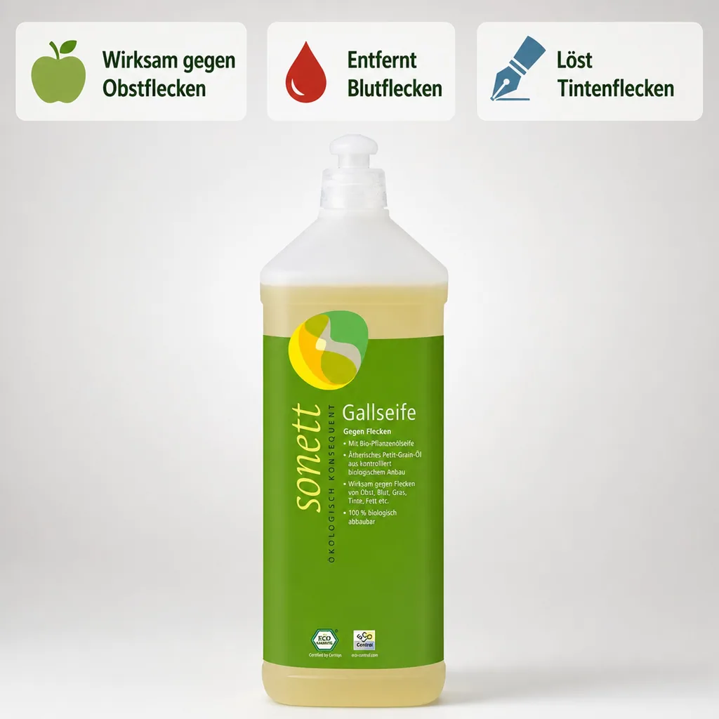 SONETT Gallseife 1 Liter gegen Flecken