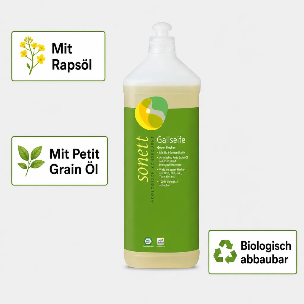 SONETT Gallseife 1 Liter gegen Flecken