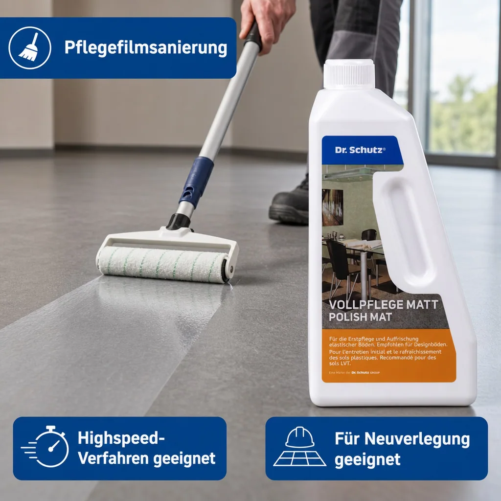 DR. SCHUTZ Vollpflege matt 750ml für 15m²