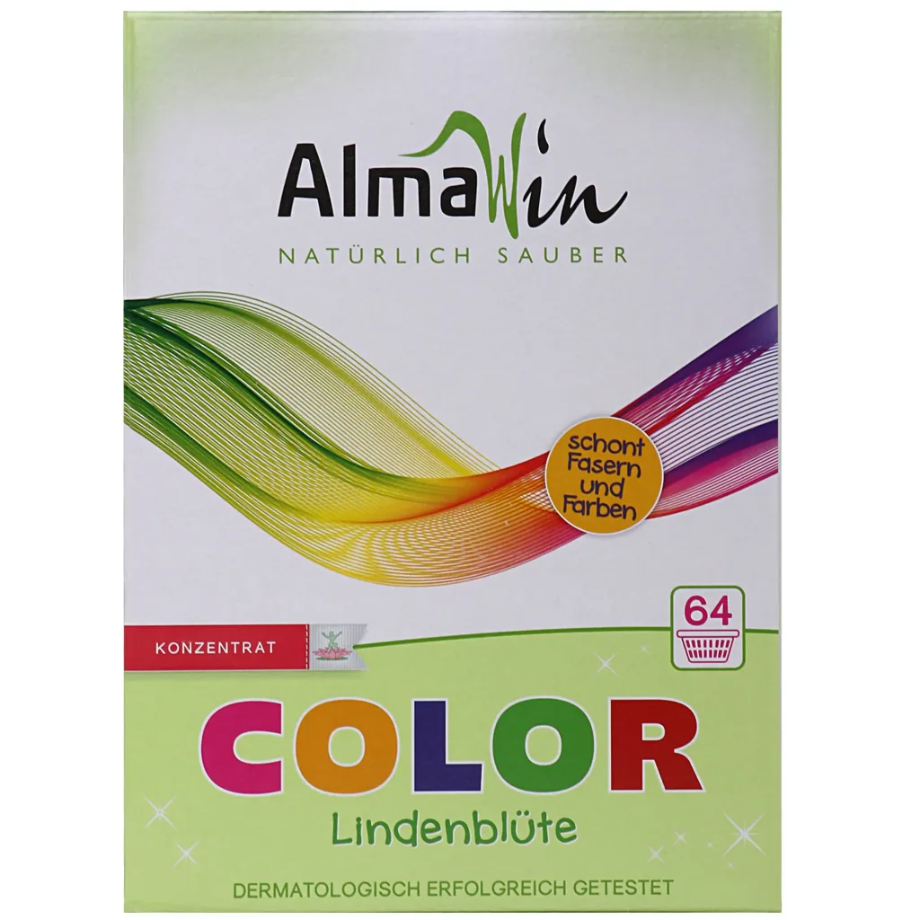 ALMAWIN COLOR Lindenblüte Waschpulver in verschiedenen Größengebinde