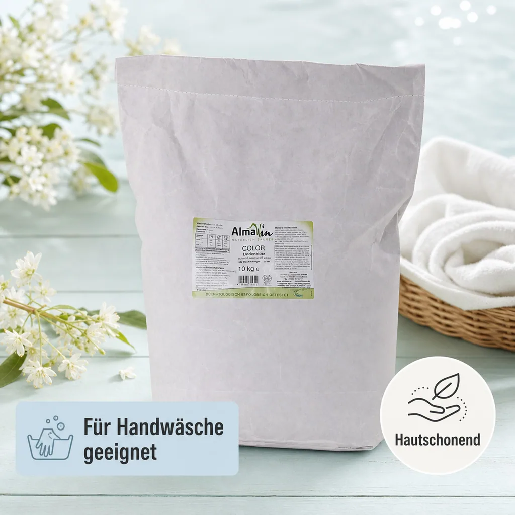 ALMAWIN Color Waschpulver Lindenblüte 10 kg