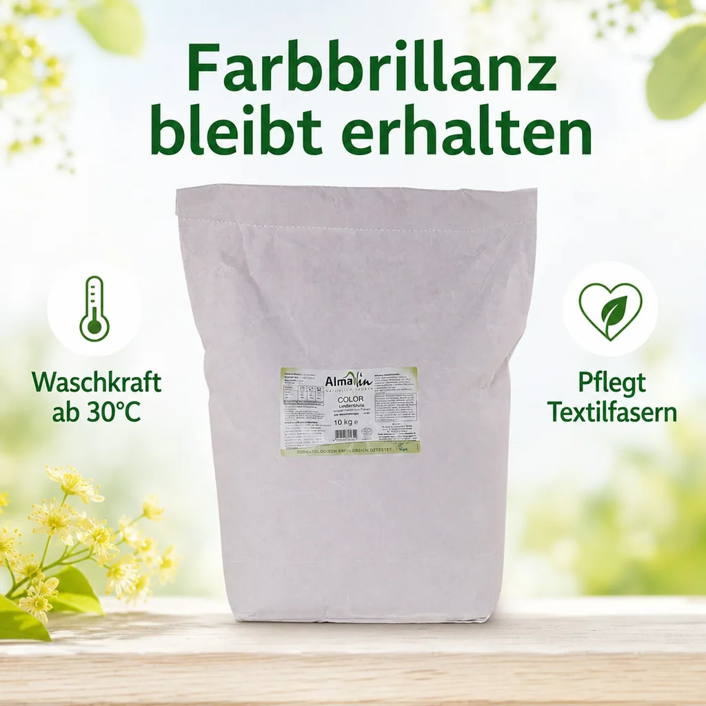 ALMAWIN Color Waschpulver Lindenblüte 10 kg