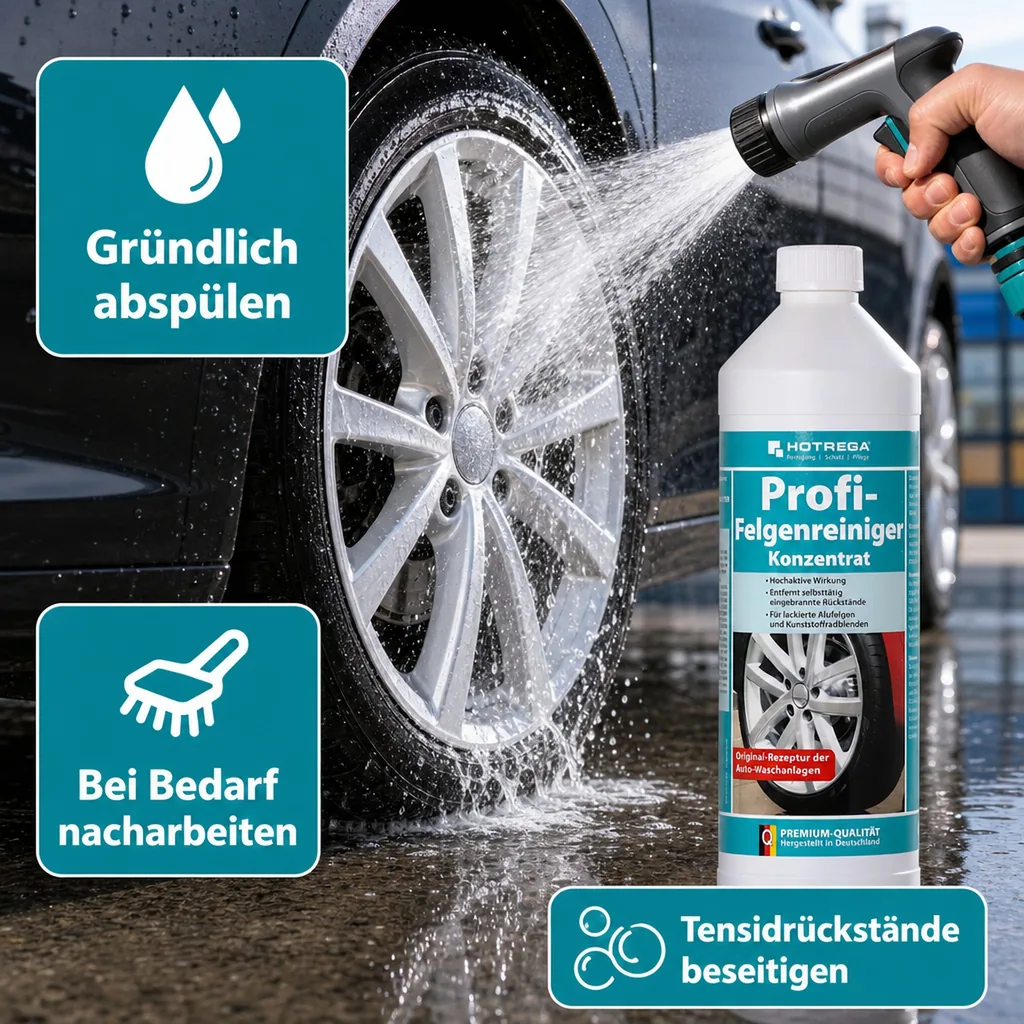 HOTREGA Profi Felgenreiniger 1 Liter Konzentrat