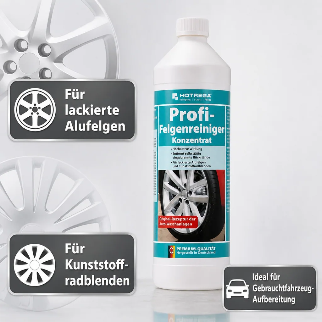 HOTREGA Profi Felgenreiniger 1 Liter Konzentrat