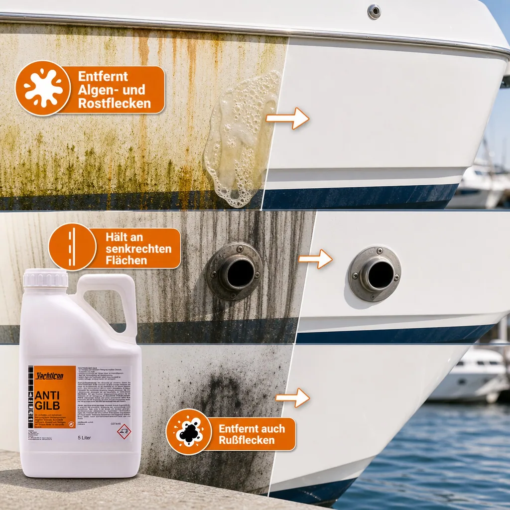 YACHTICON Anti Gilb 5 Liter zum Entfernen von gelblichem Algenbefall