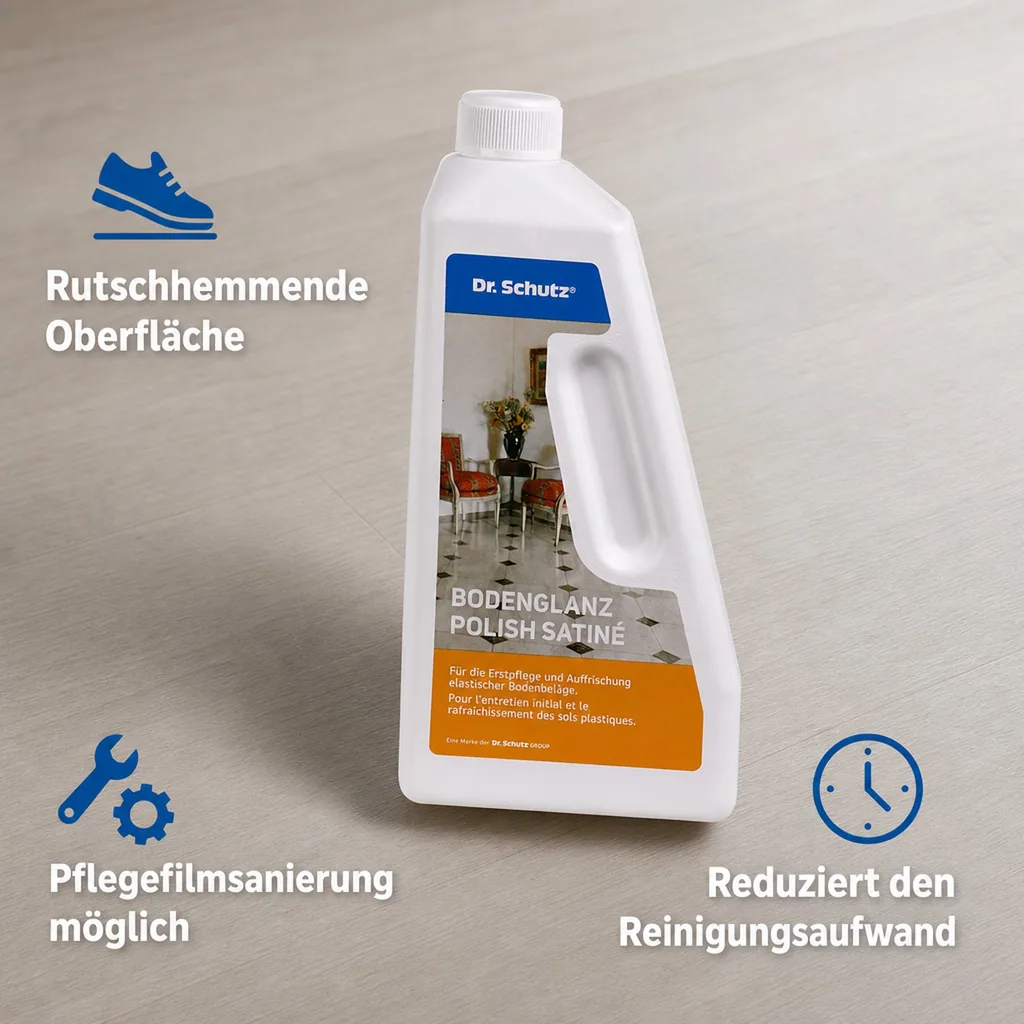DR. SCHUTZ Bodenglanz Wischpflege 750ml für 15m²