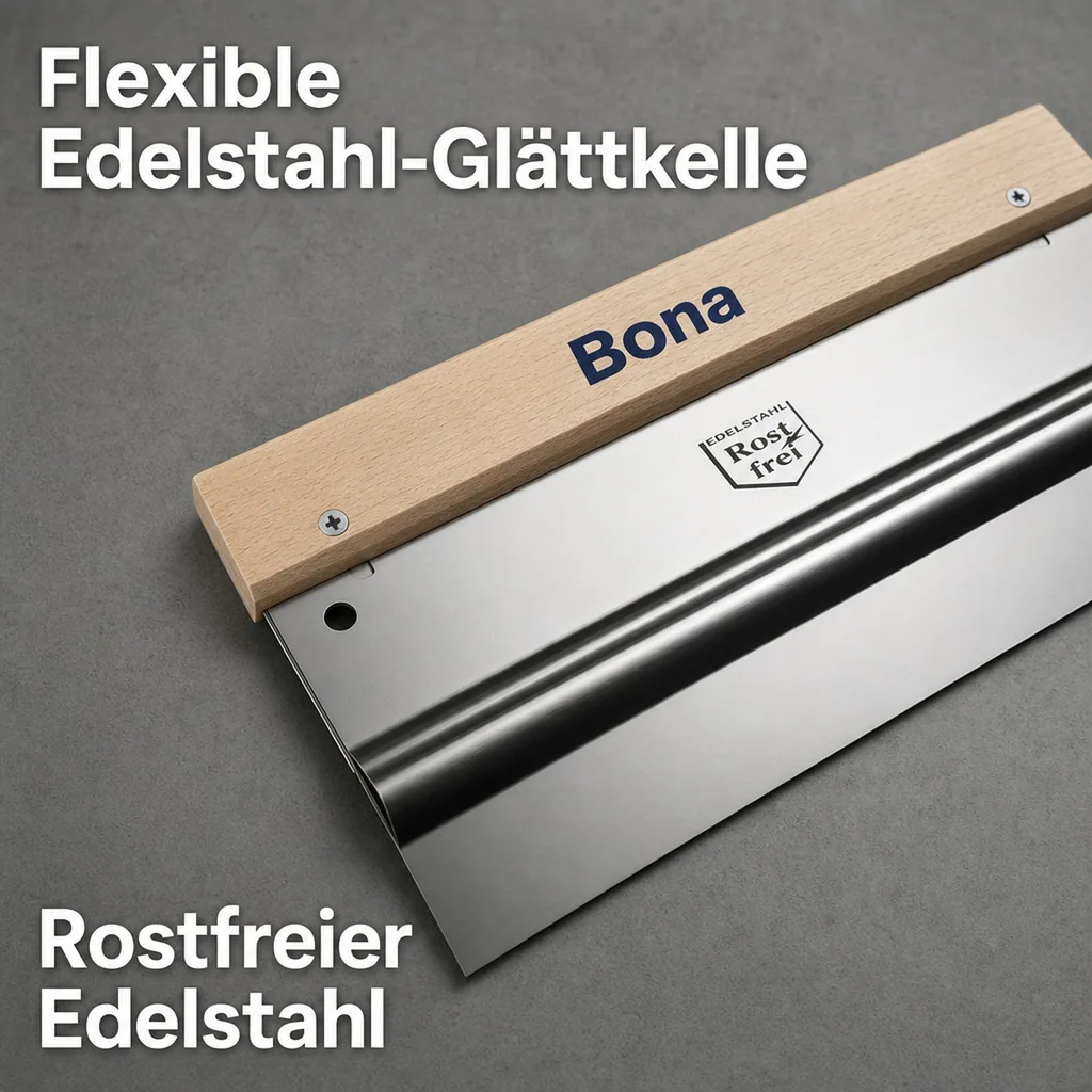 BONA Rapid Doppelblattspachtel rostfrei 350mm