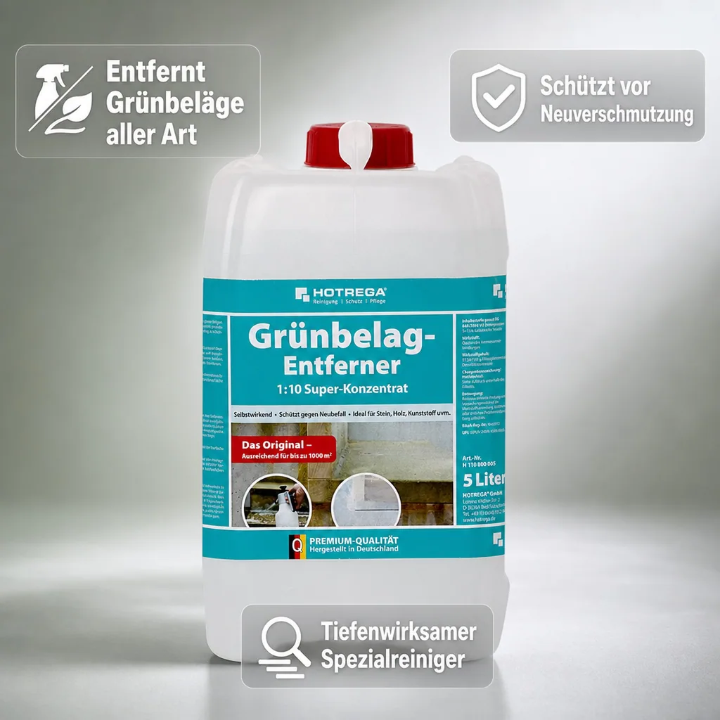 HOTREGA Grünbelag Entferner 1:10 Super Konzentrat 5 Liter