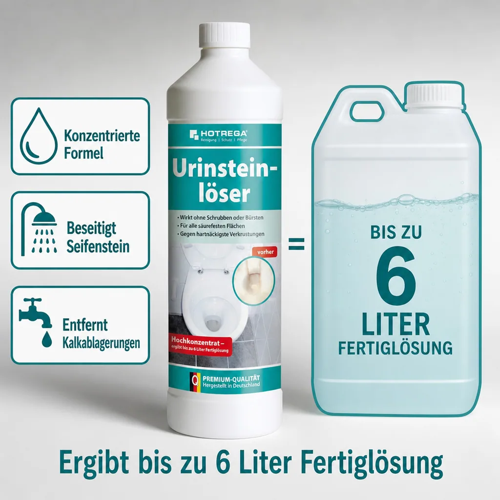 HOTREGA Urinsteinlöser 1 Liter Konzentrat