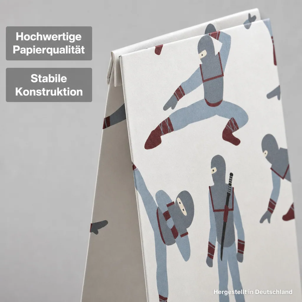 Ava & Yves Geschenk Papiertüten Ninjas