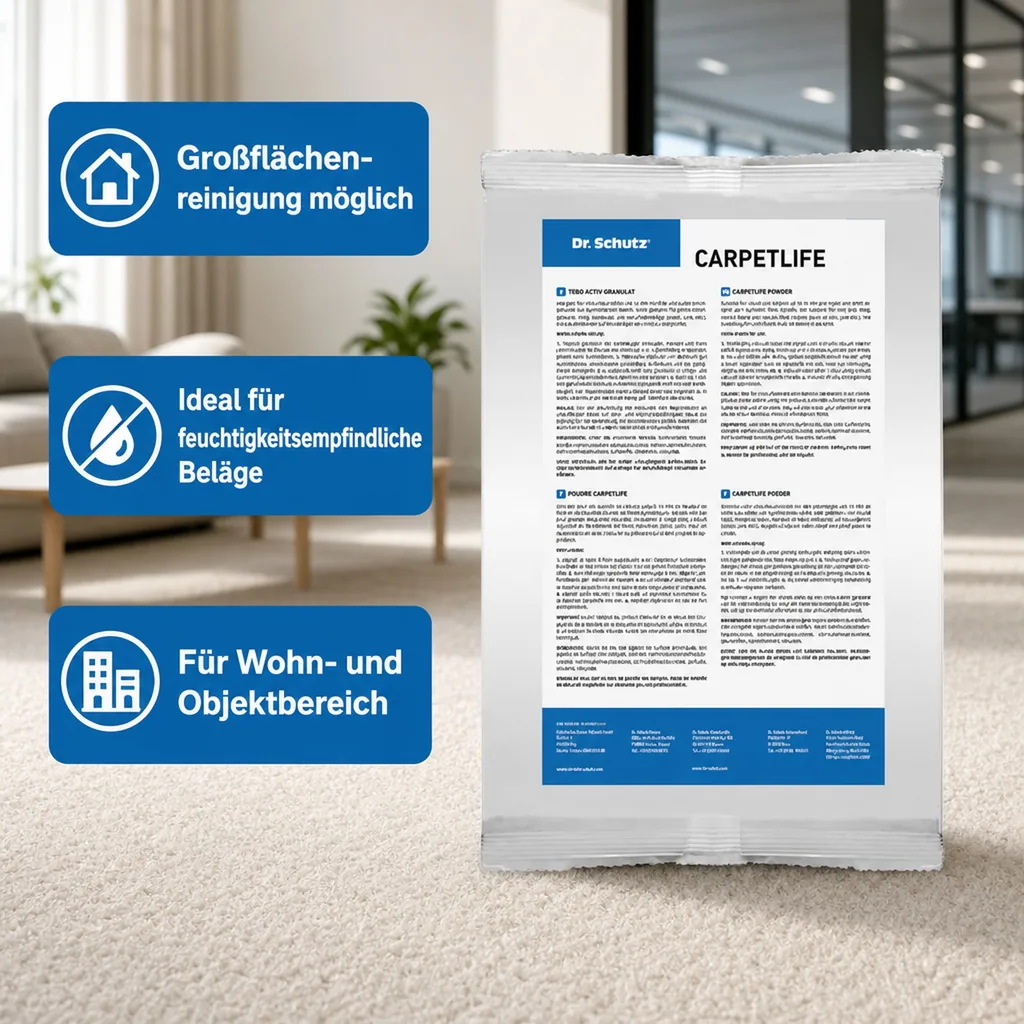 DR. SCHUTZ Carpetlife Granulat 1 kg TEBO ACTIVfür ca. 15 m³