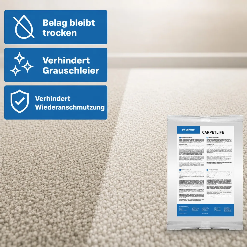 DR. SCHUTZ Carpetlife Granulat 1 kg TEBO ACTIVfür ca. 15 m³