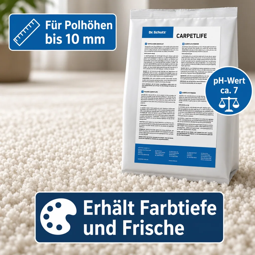 DR. SCHUTZ Carpetlife Granulat 1 kg TEBO ACTIVfür ca. 15 m³
