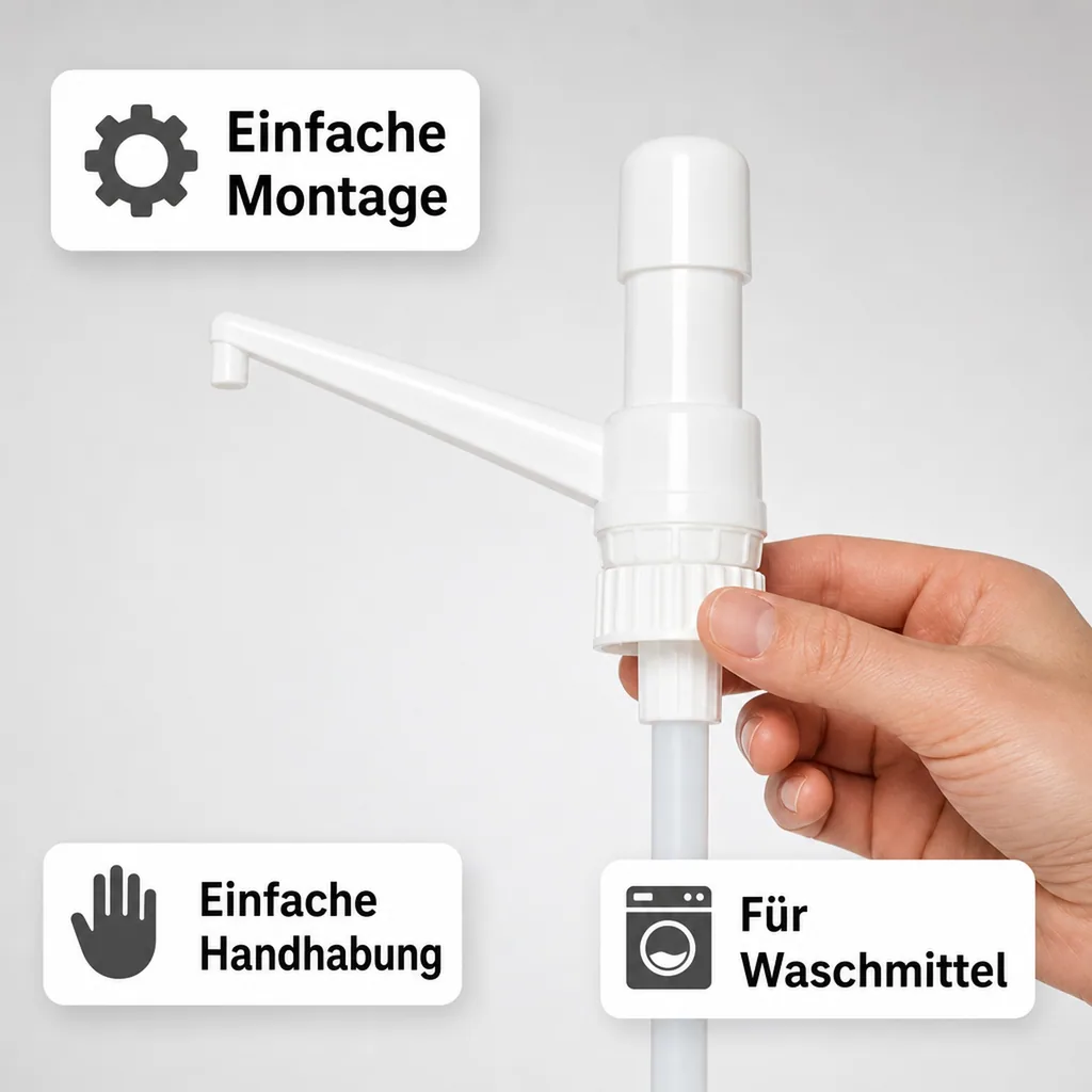 ULRICH natürlich Dosierpumpe für 10 Liter und 5 Liter Kanister