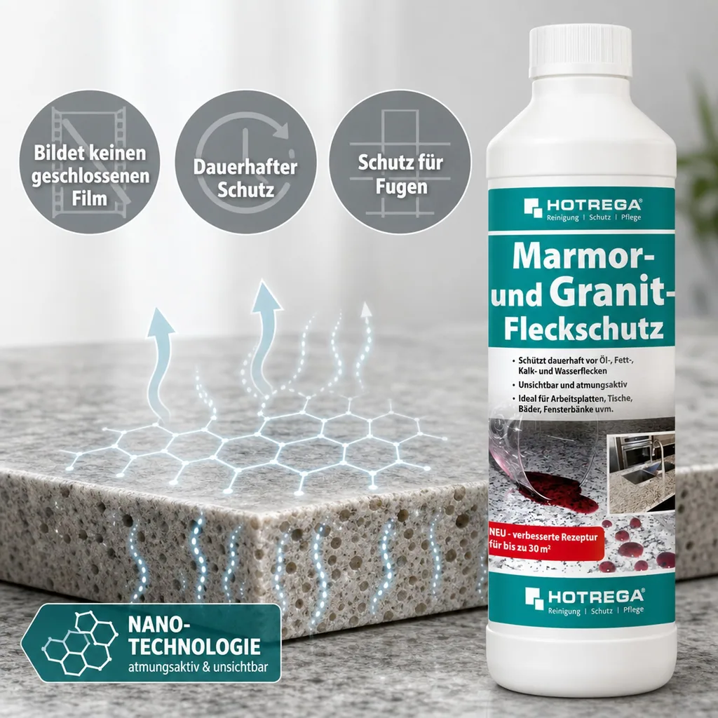 HOTREGA Marmor- und Granit Fleckschutz 500 ml