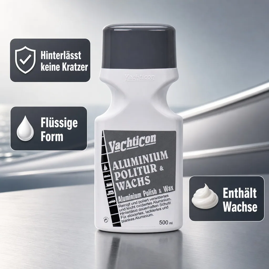 YACHTICON Aluminium Politur & Wachs 500 ml