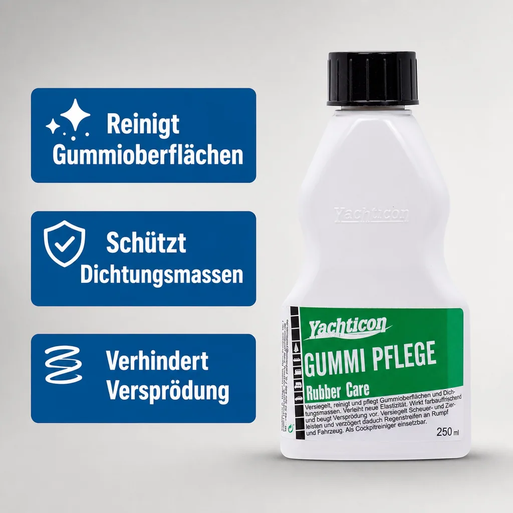 YACHTICON Gummipflege 250 ml