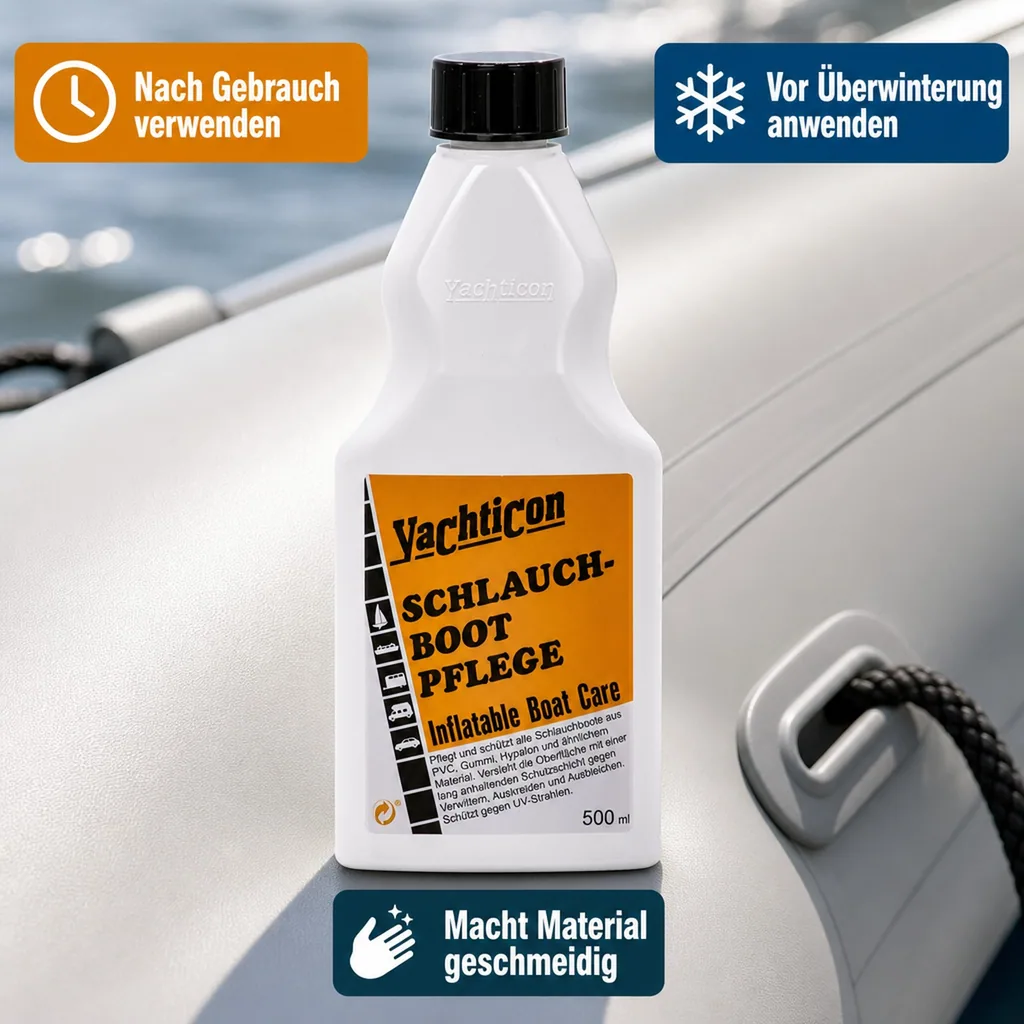 YACHTICON Schlauchboot Pflege 500 ml