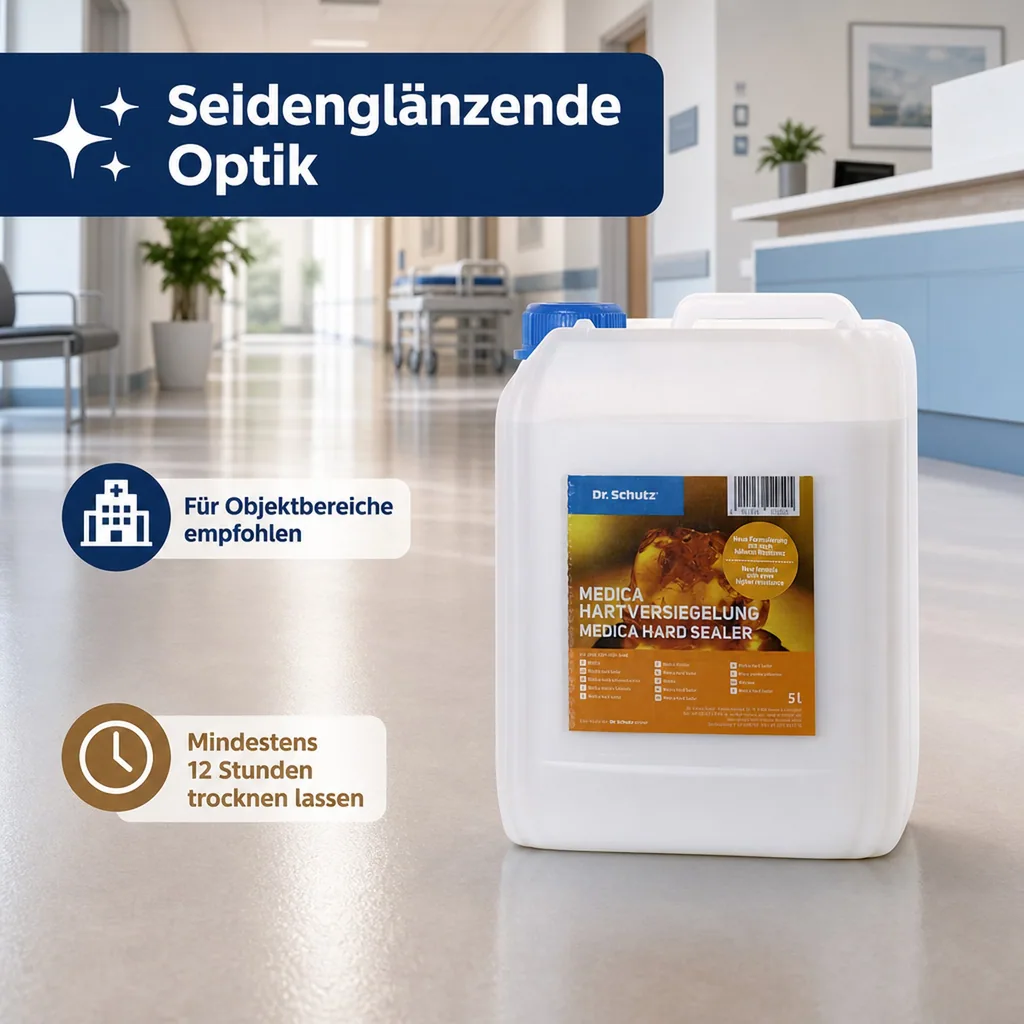 DR. SCHUTZ Medica Hartversiegelung seidenglanz 5 Liter für ca. 100 m²