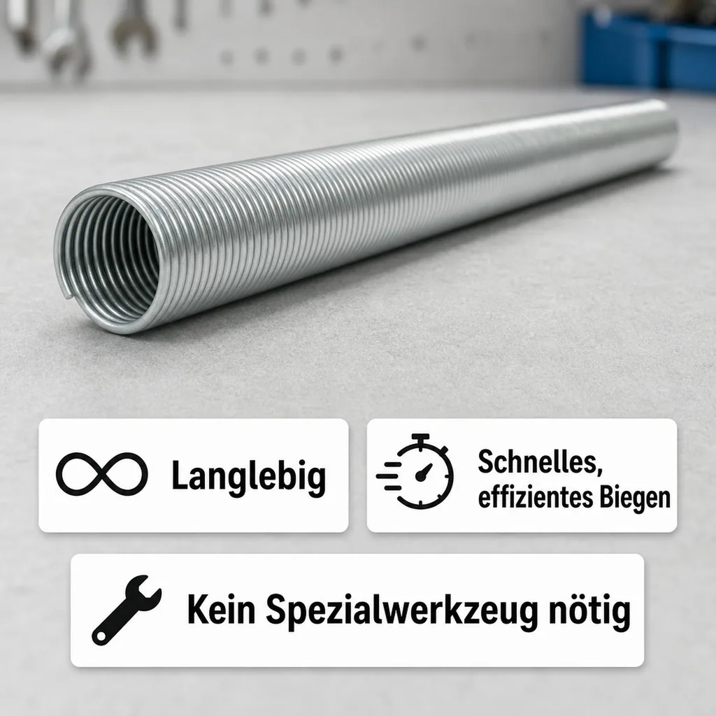 Biegefeder 20x2,0 mm, Außenbiegefeder für Verbundrohr