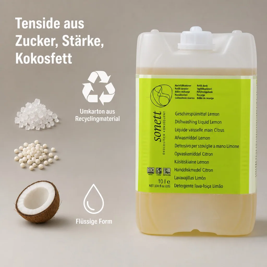 SONETT Geschirrspülmittel LEMON 10 Liter