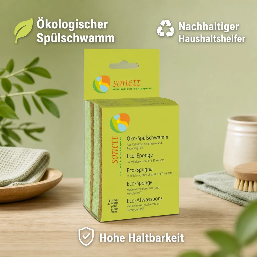 SONETT Spülschwamm, 1 x 2er Pack