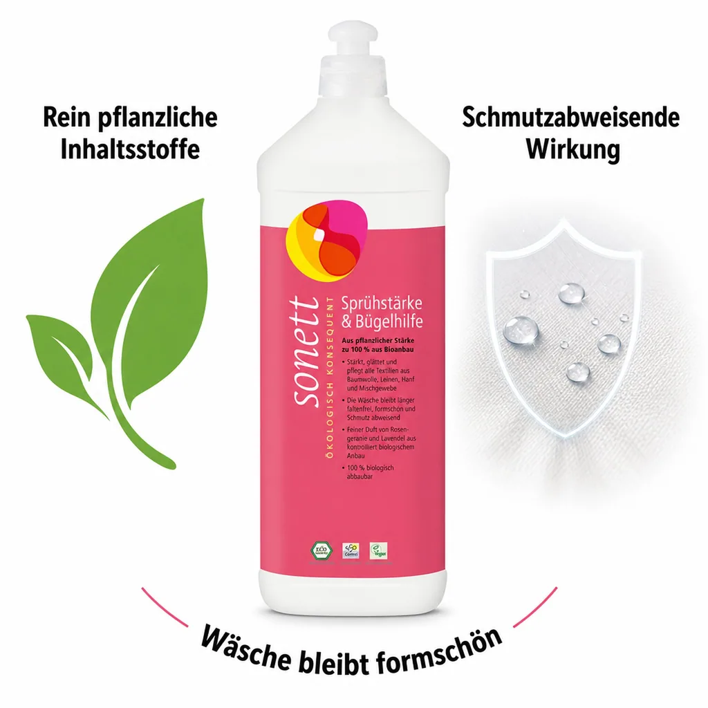 SONETT Sprühstärke und Bügelhilfe 1 Liter