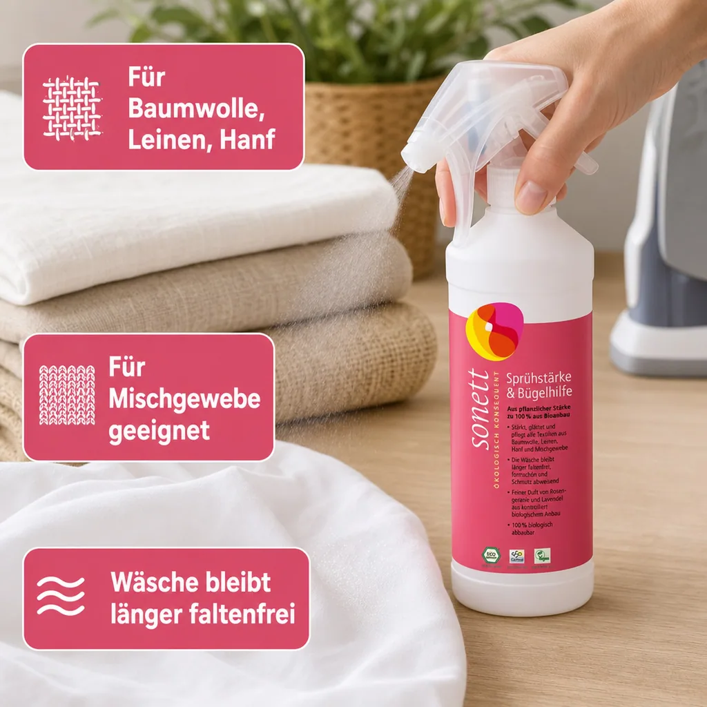 SONETT Sprühstärke und Bügelhilfe 500ml
